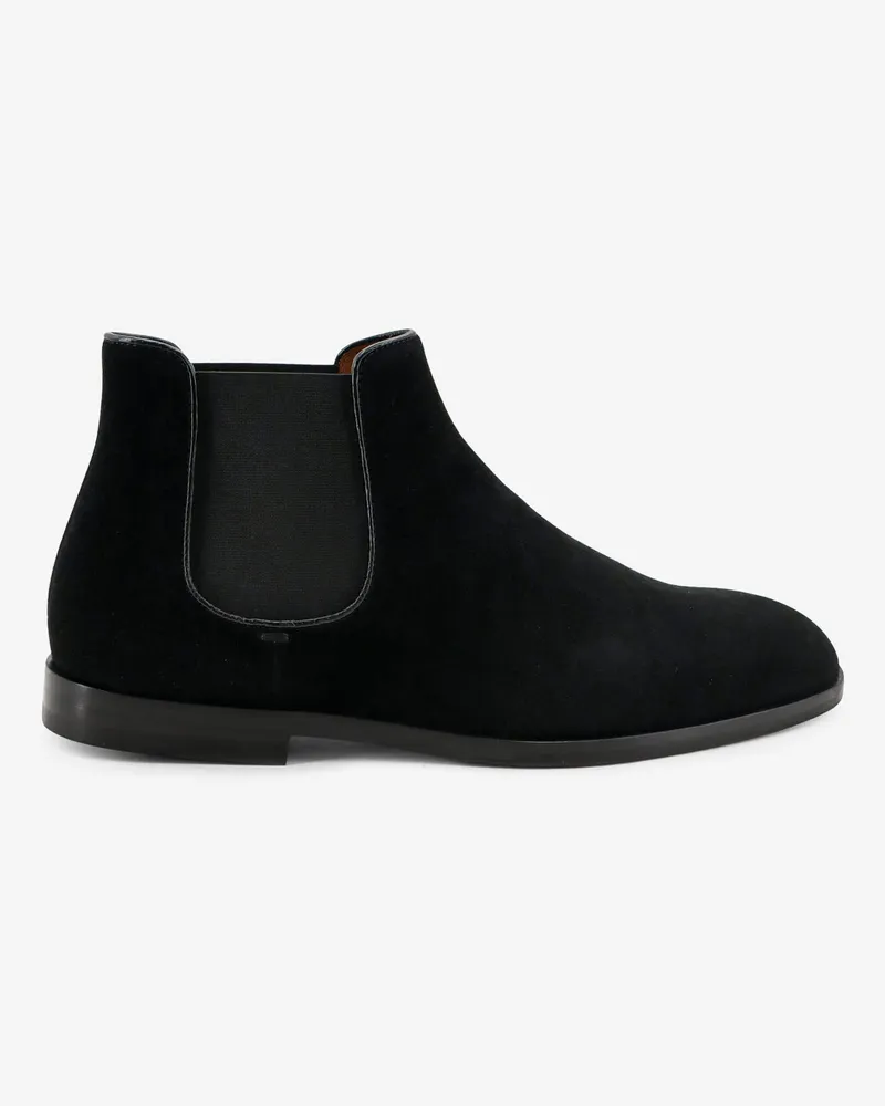 Doucal´s Suede boots -  - gender_Man Black