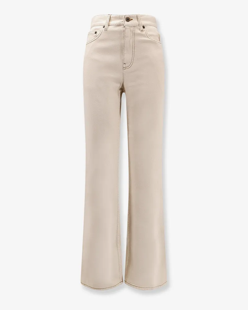 Burberry Denim trousers -  - gender_Woman Beige