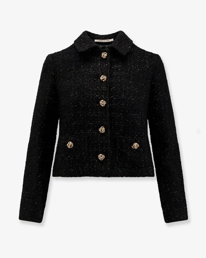 Tagliatore Idelle bouclé fabric blazer -  - gender_Woman Black