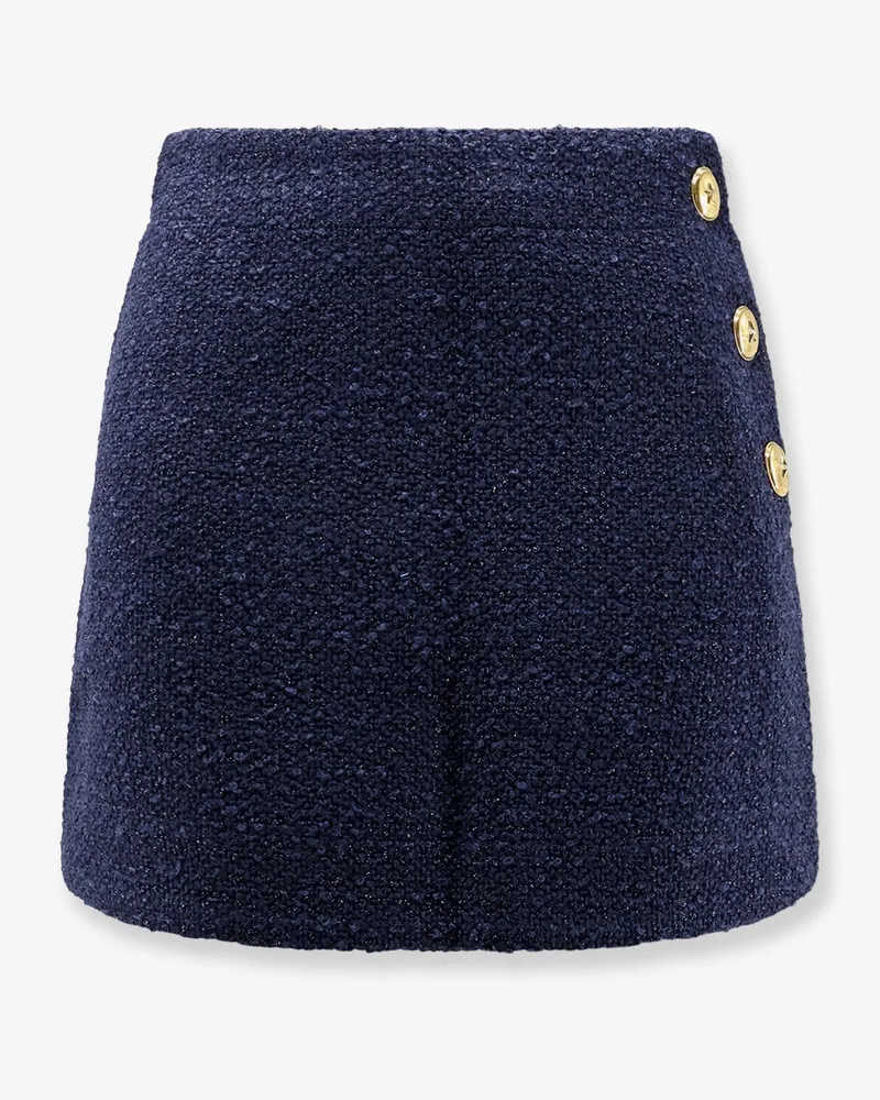 Pinko Tweed miniskirt -  - gender_Woman Blue