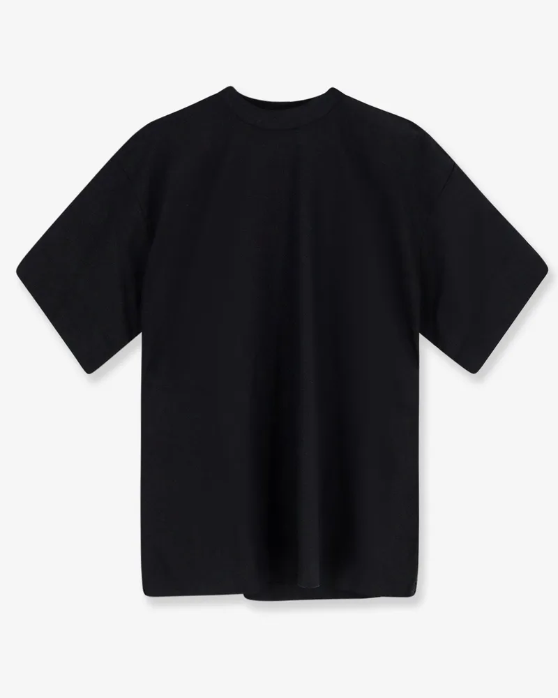 Hevò Ripalta linen and viscose blend t-shirt -  - gender_Man Black