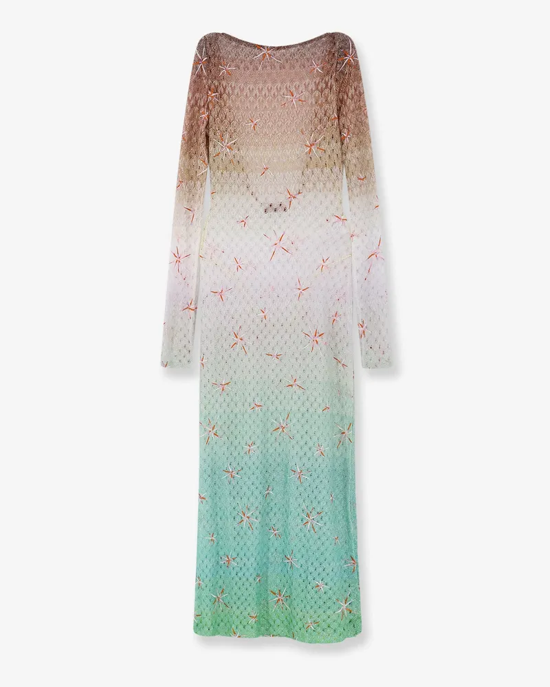 Missoni Multicolor Long Cover Up Dress -  - gender_Woman Multicolor