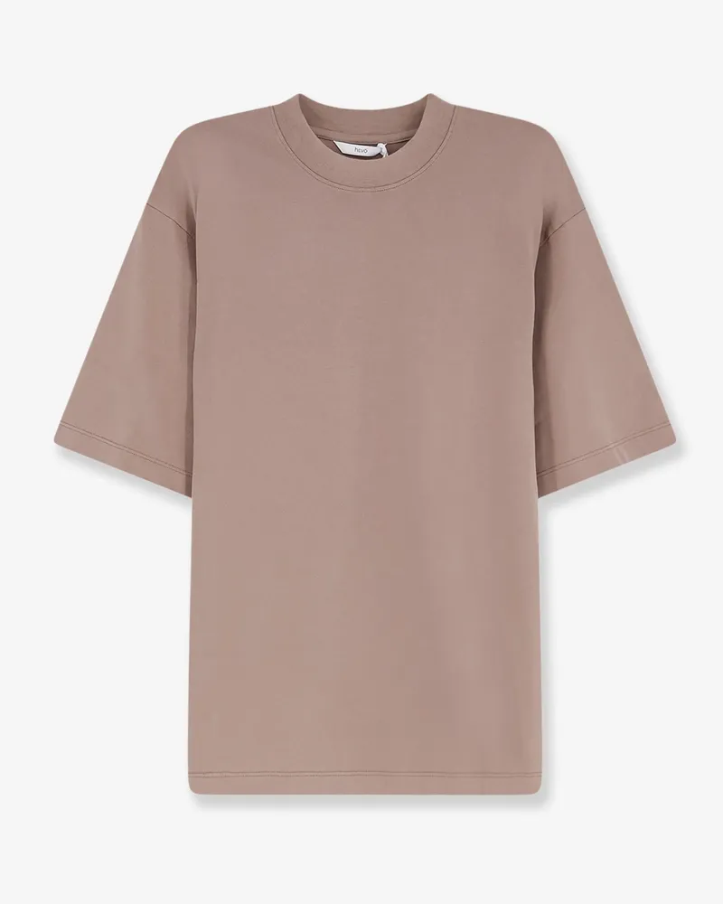 Hevò Mulino cotton t-shirt -  - gender_Man Beige