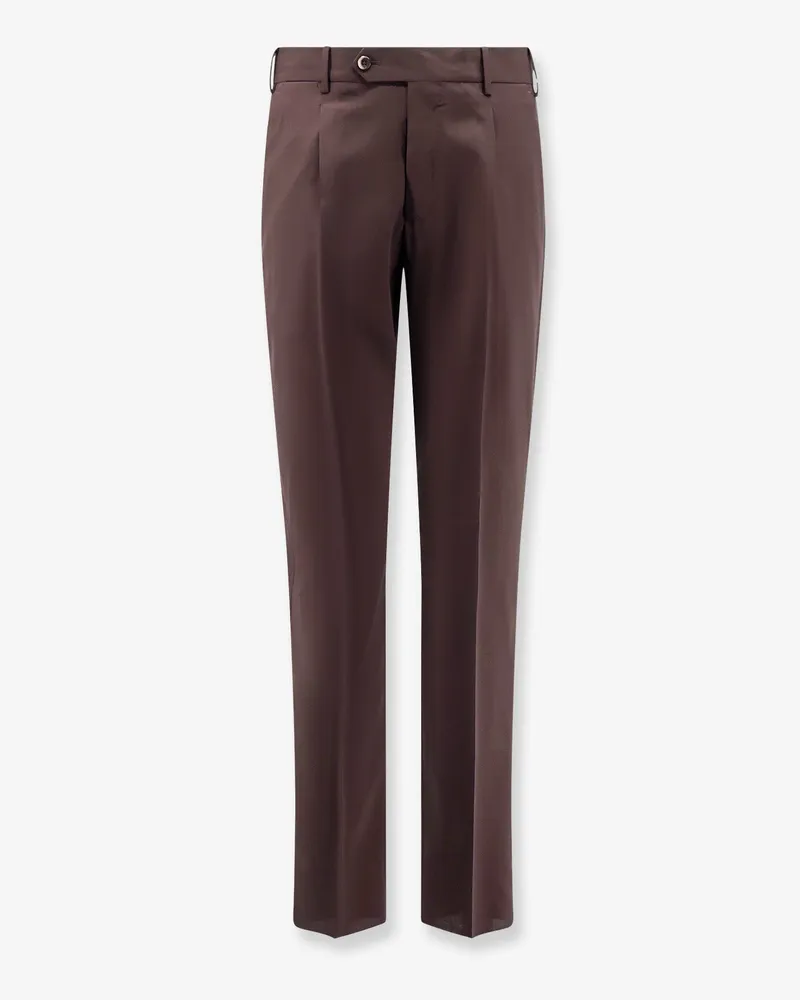 PT TORINO Virgin wool trousers -  - gender_Man Brown