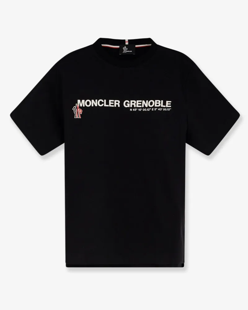 Moncler Cotton blend t-shirt -  - gender_Man Black