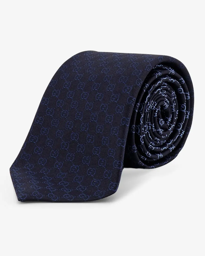 Gucci Shady G silk tie -  - gender_Man Blue
