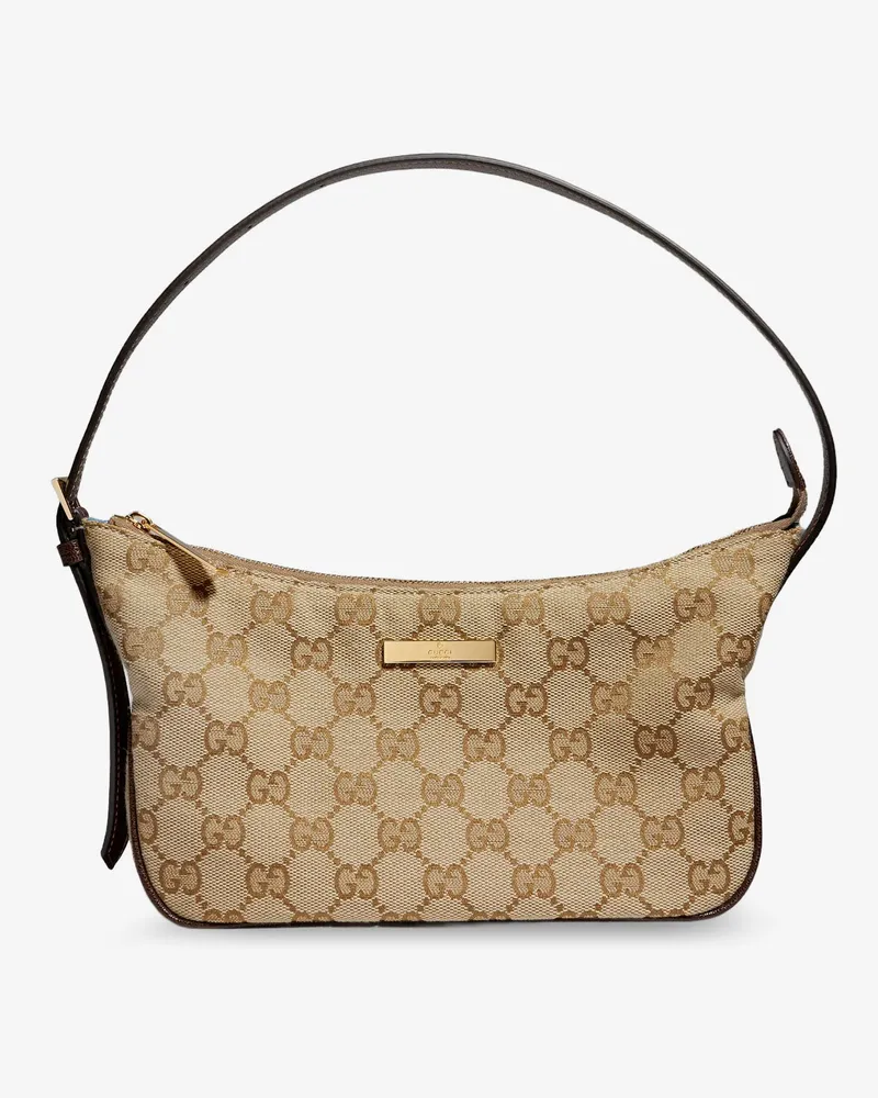 Gucci Lady Lunetta GG fabric crossbody bag -  - gender_Woman Beige
