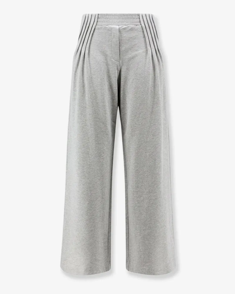 Dries van Noten Hamesa Bis cotton trousers -  - gender_Woman Grey