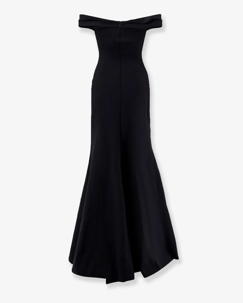 Chiara Boni Goem satin long dress -  - gender_Woman Black