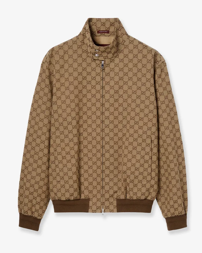 Gucci GG Fabric jacket -  - gender_Man Beige