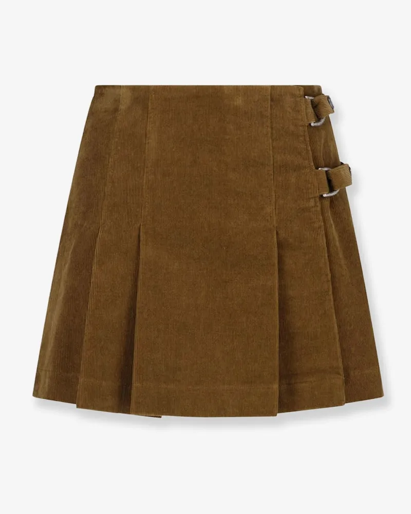 Golden Goose Raelynn corduroy mini skirt -  - gender_Woman Brown