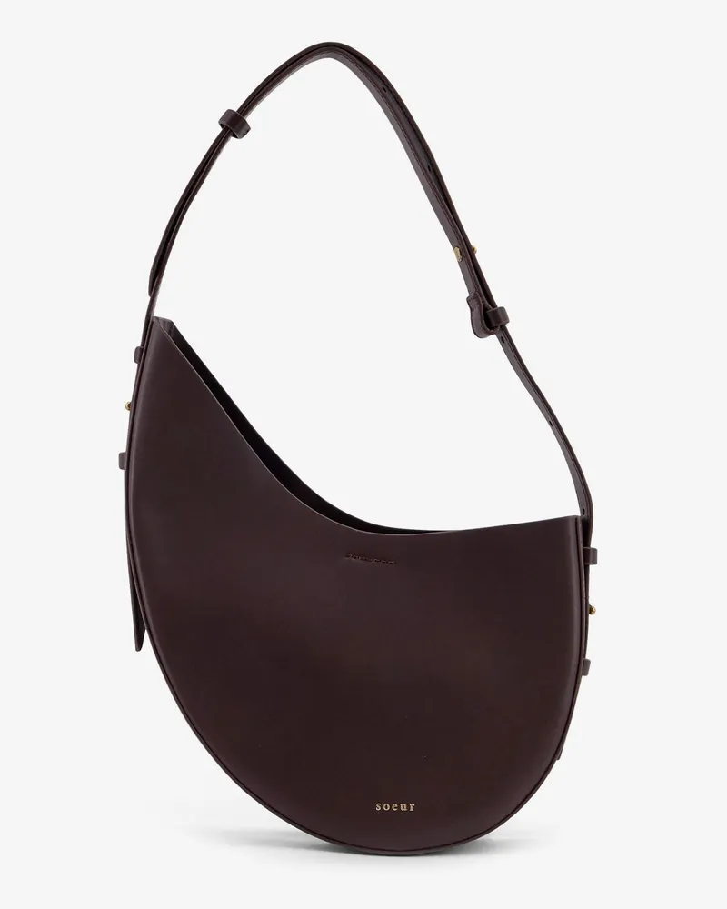 Soeur Wino leather shoulder bag -  - gender_Woman Purple