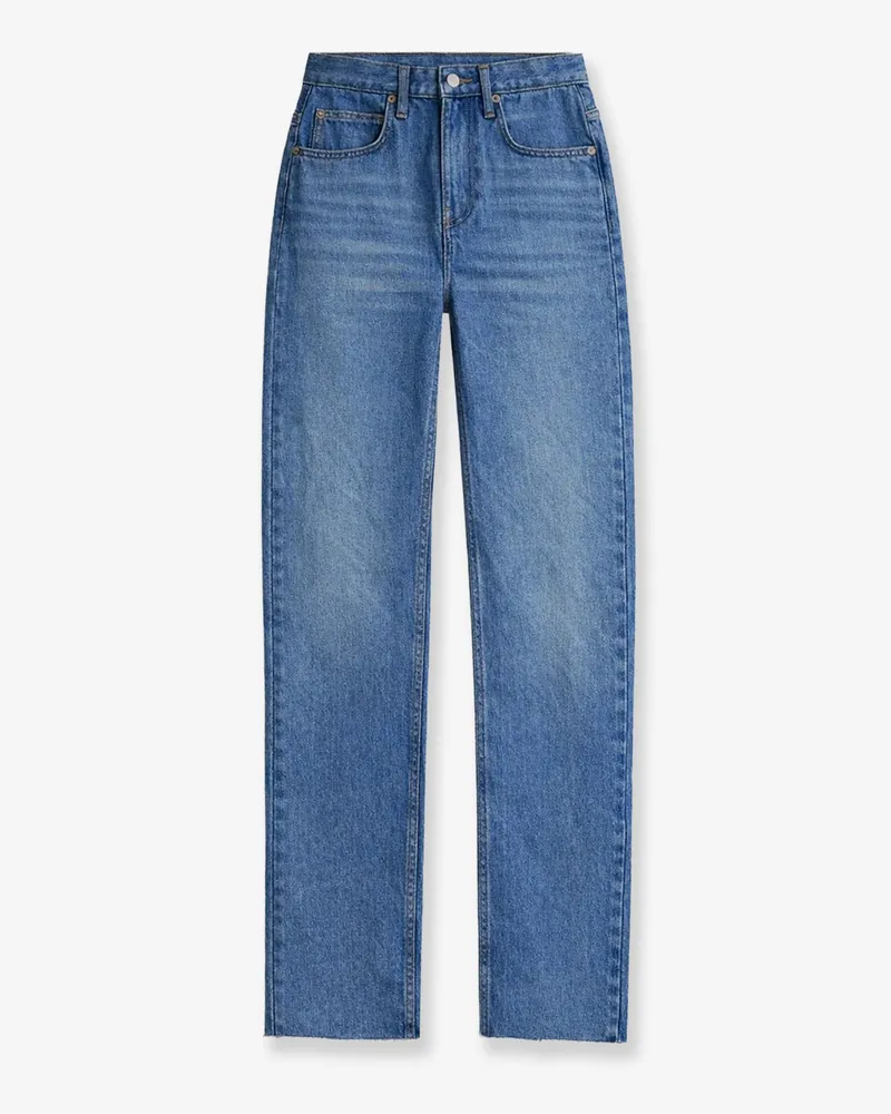 FRANKIE Shop Blue denim jeans -  - gender_Woman Blue