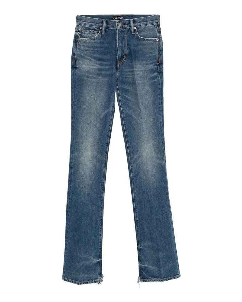 Tom Ford Schlagjeans - Jeansblau Jeansblau