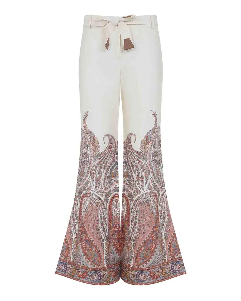 Zimmermann Shorts - Weiß Weiß
