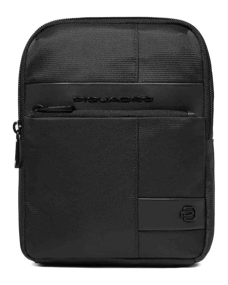 Piquadro Umhängetasche - Schwarz Schwarz