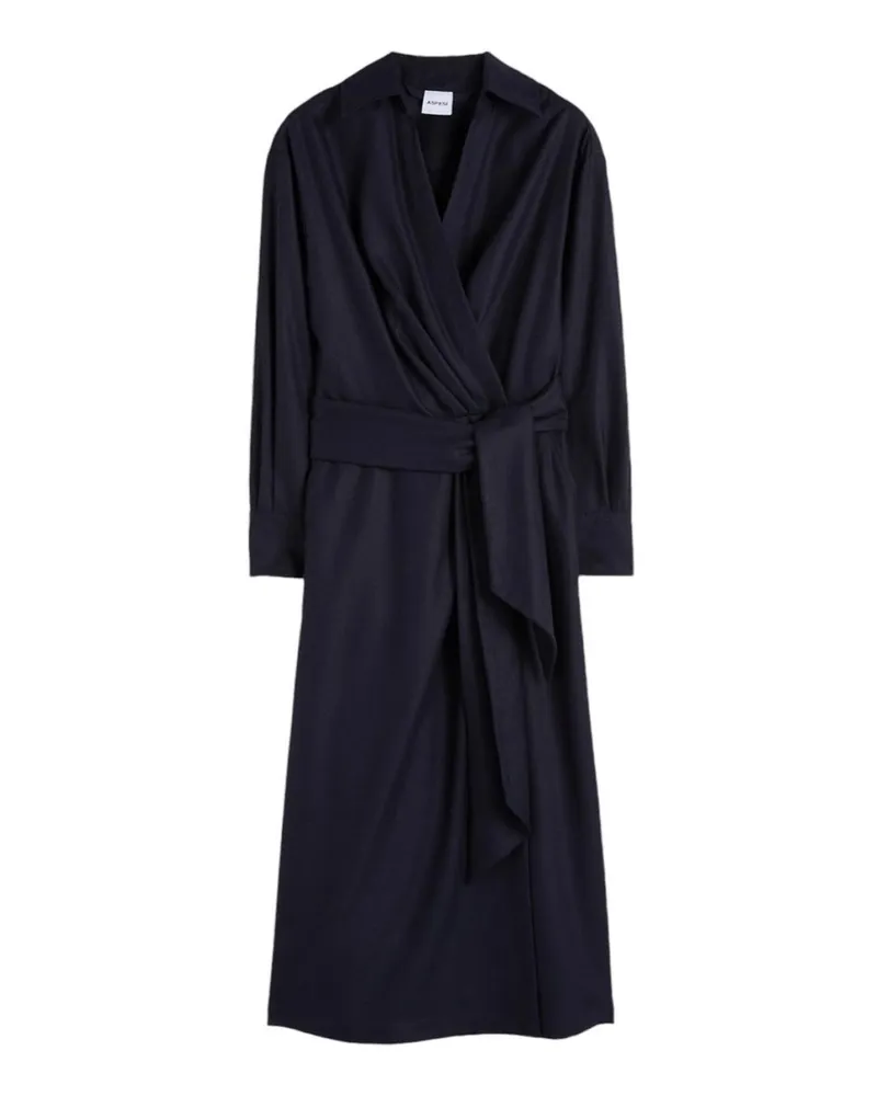 ASPESI Knielanges Kleid - Blau Blau