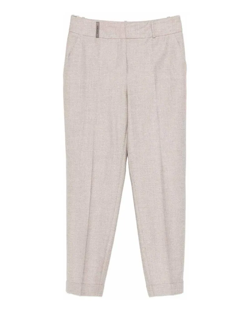 Peserico Casual Hose - Beige Beige