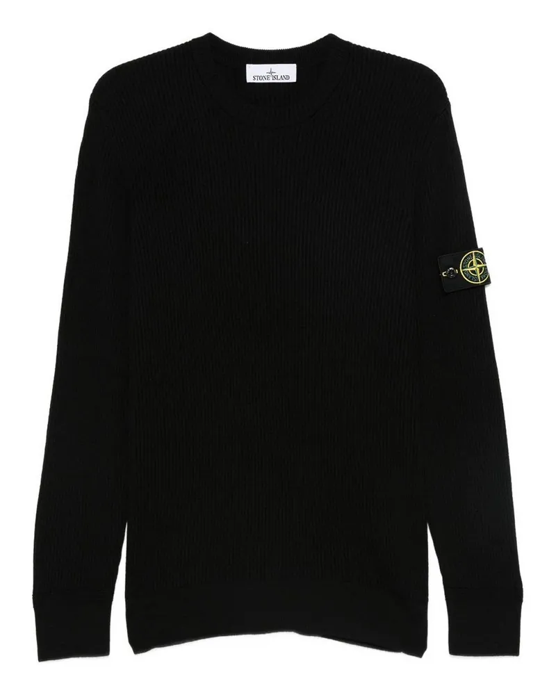 Stone Island Sweatshirt - Schwarz Schwarz