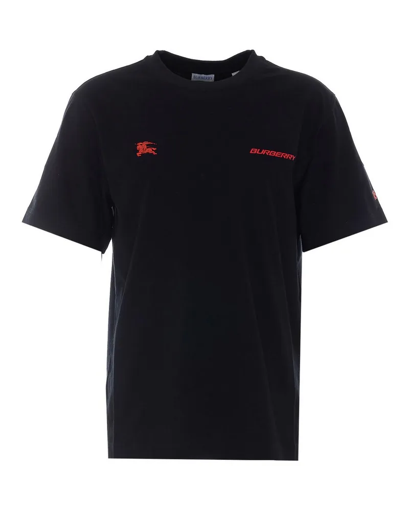 Burberry T-Shirt - Schwarz Schwarz