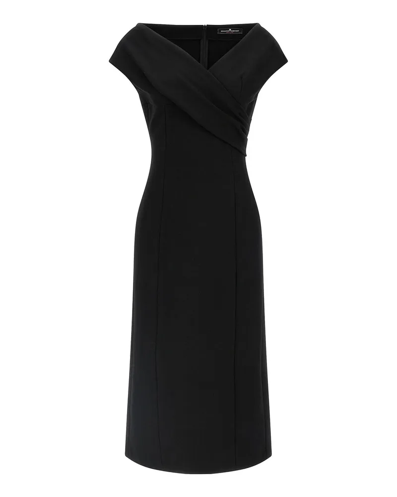 Ermanno Scervino Knielanges Kleid - Schwarz Schwarz