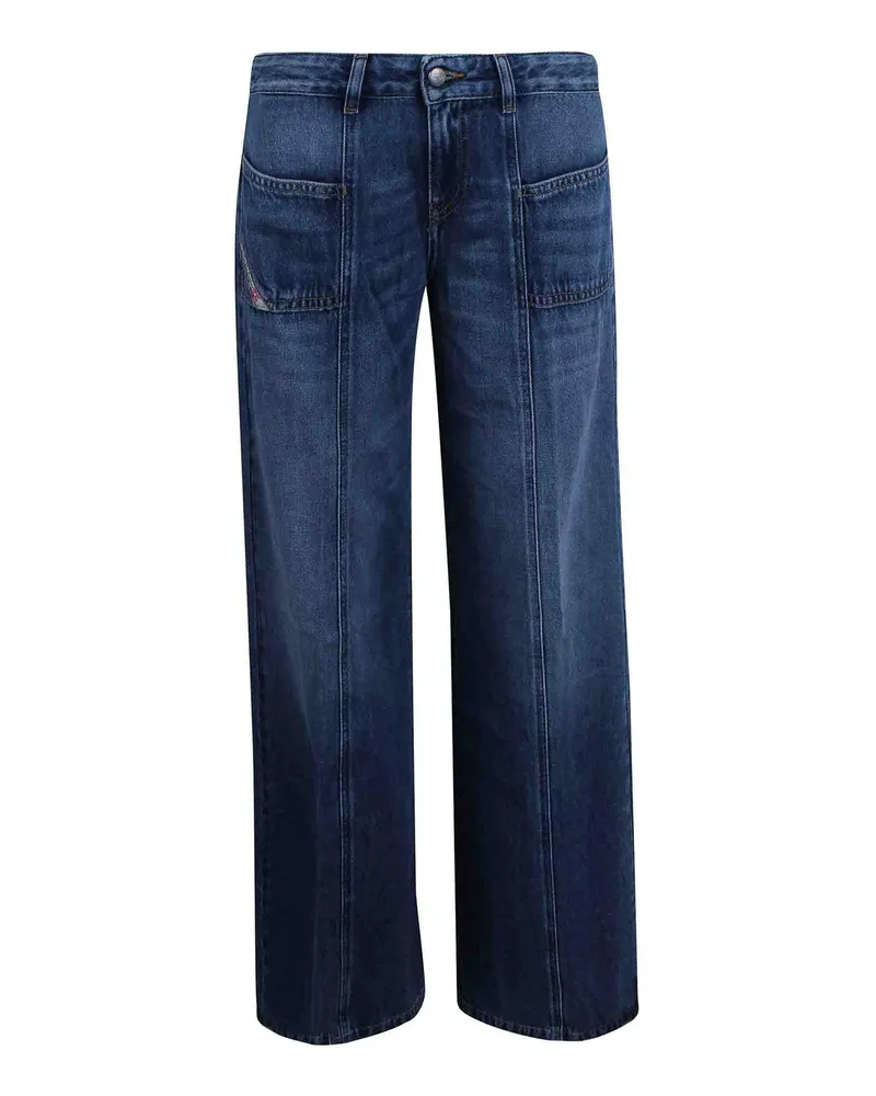 Diesel Schlagjeans - Blau Blau