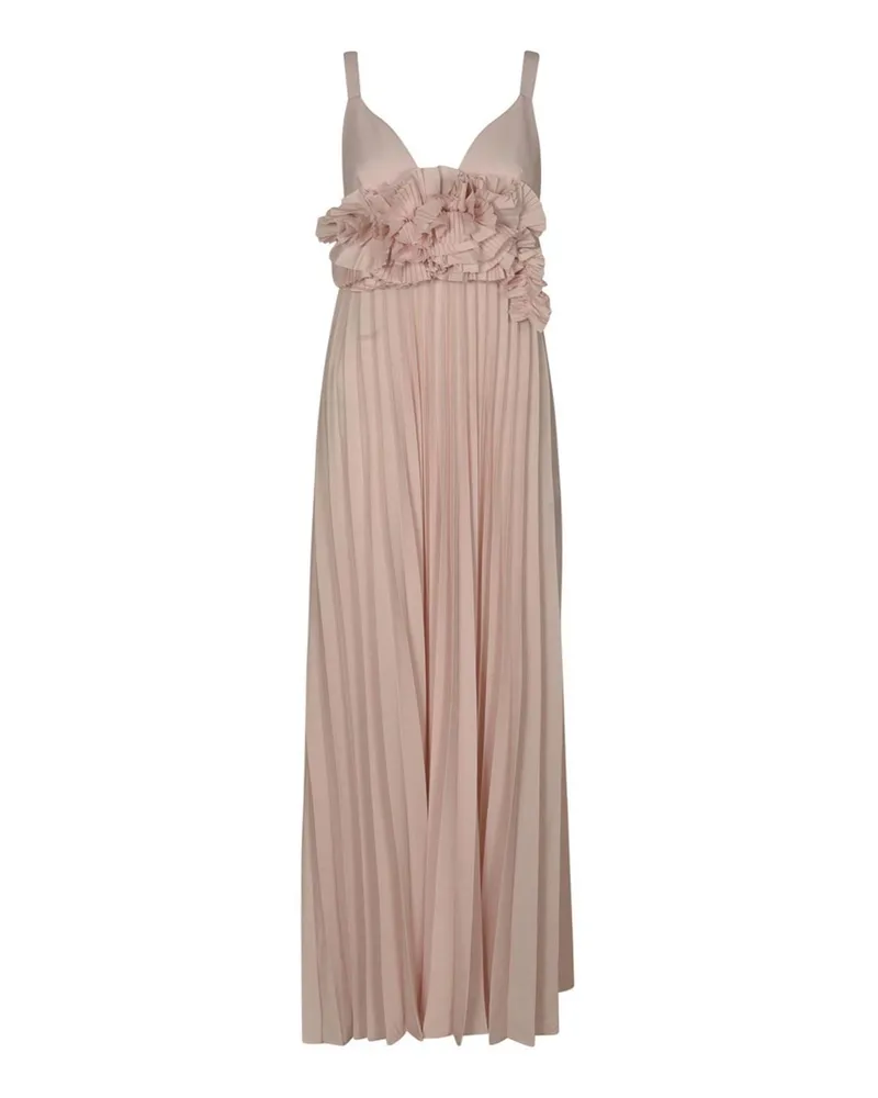 P.A.R.O.S.H. P. A.R. O.S. H. Knielanges Kleid - Nude Nude