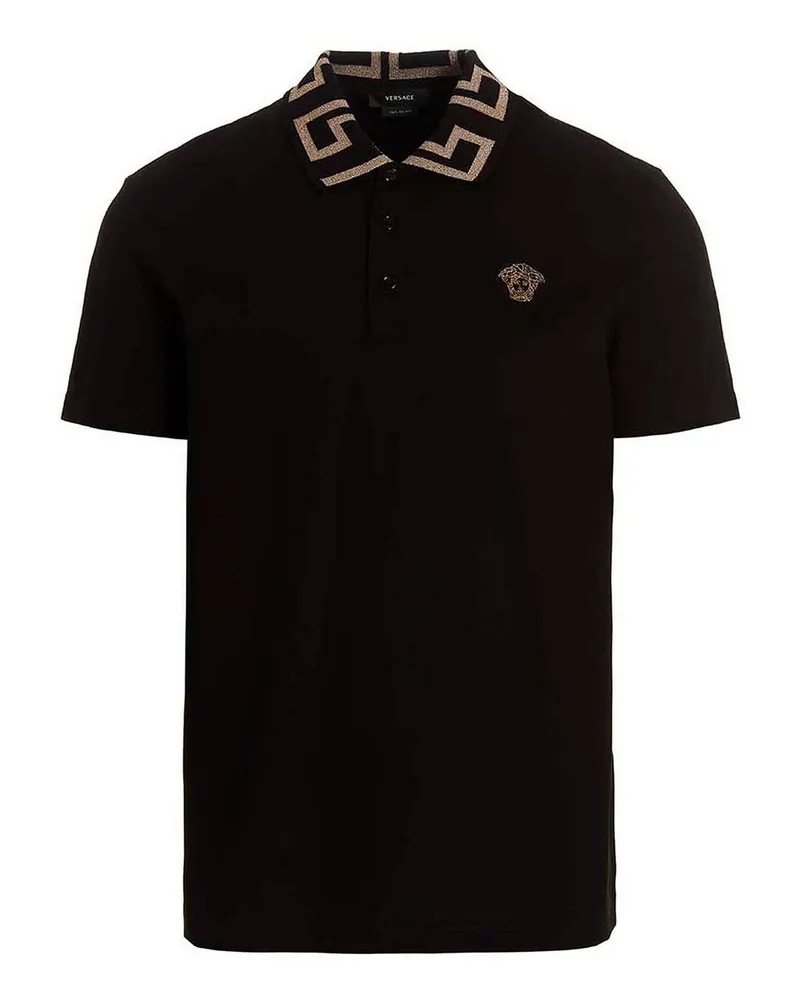 Versace Poloshirt - Schwarz Schwarz