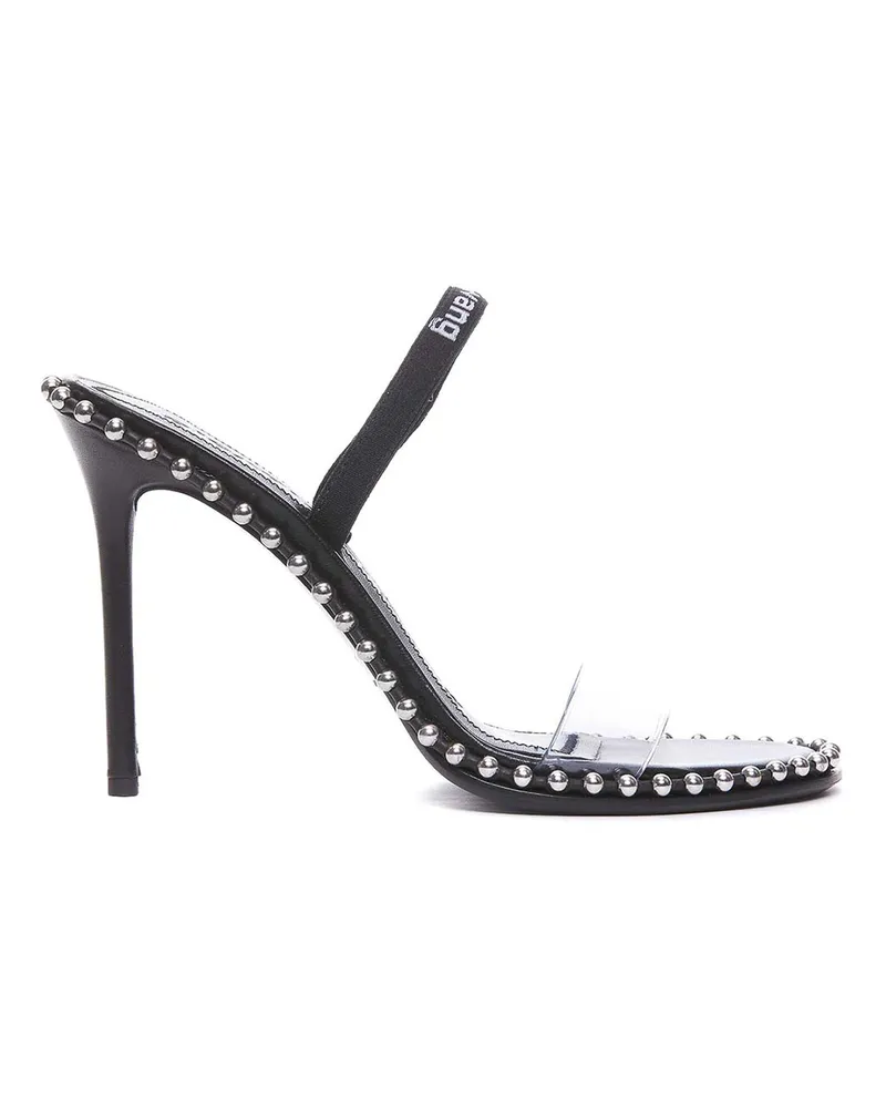Alexander Wang Schwarze Nova-Sandalen Schwarz