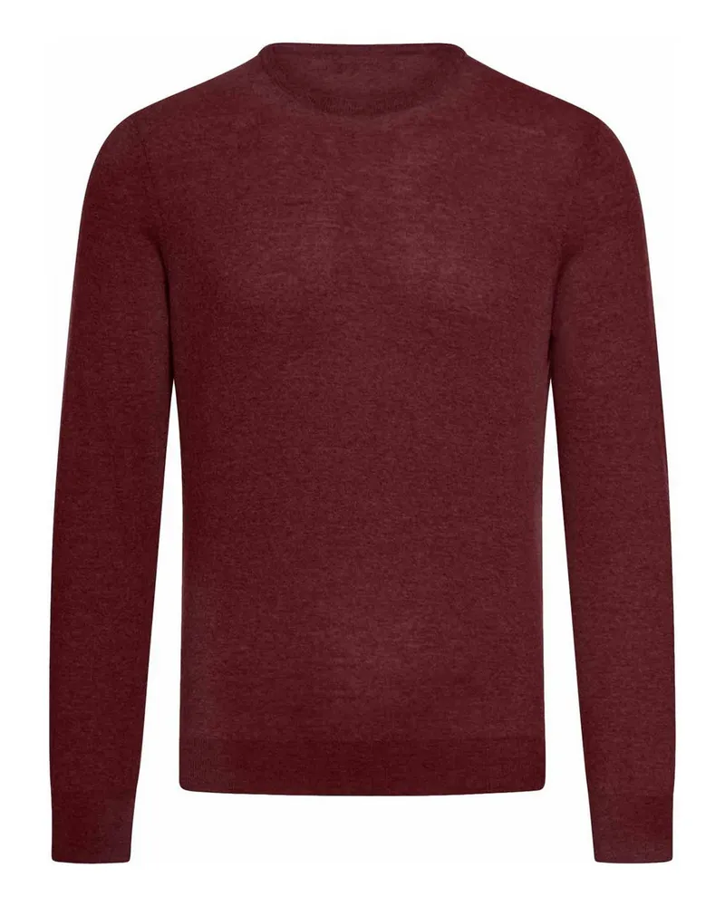 Gran Sasso Rundhalspullover - Rot Rot