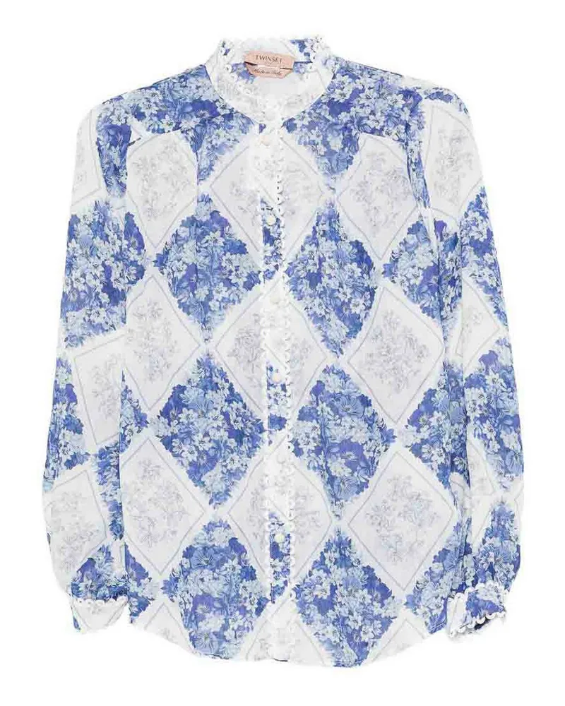 Twin-Set Hemd - Blau Blau