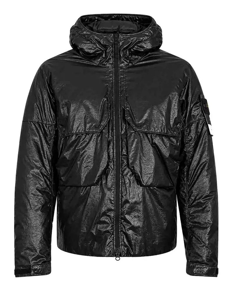 Stone Island Daunenjacke - Schwarz Schwarz