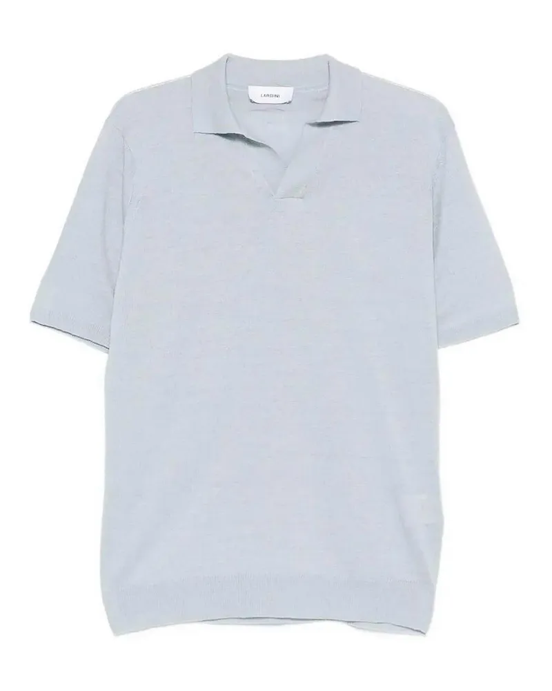 LARDINI Poloshirt - Blau Blau