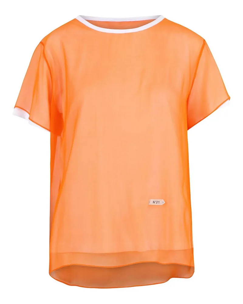 N° 21 T-Shirt - Orange Orange