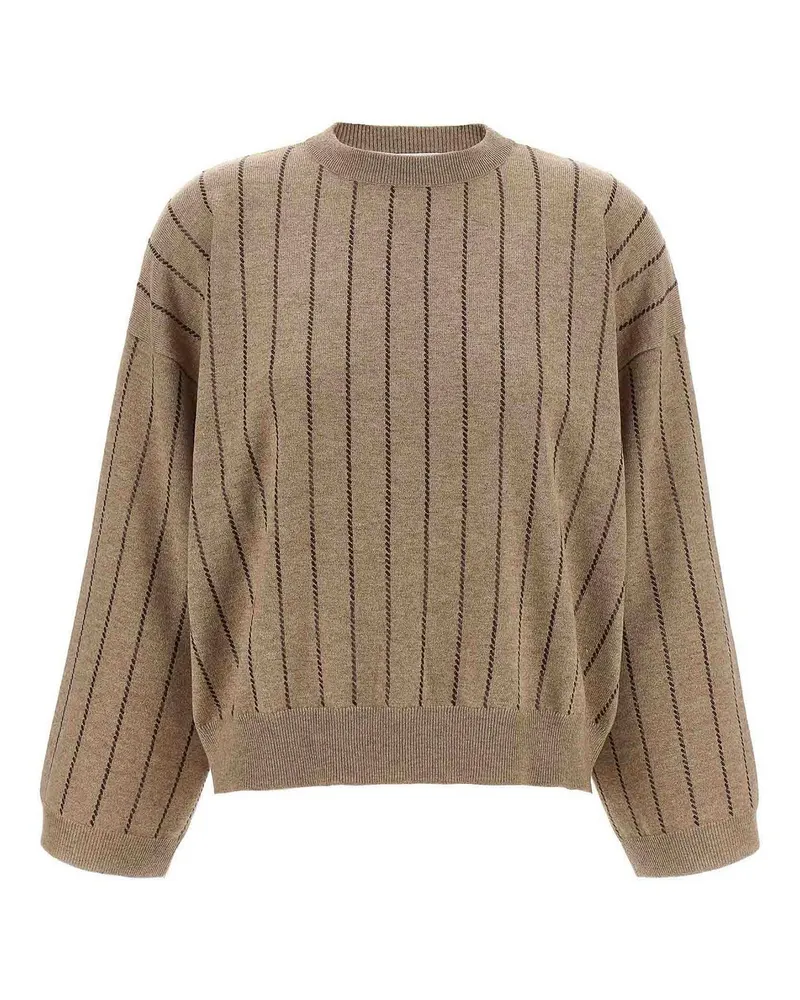 Brunello Cucinelli Rundhalspullover - Beige Beige