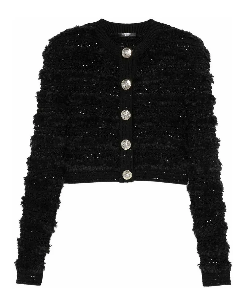Balmain Cardigan - Schwarz Schwarz