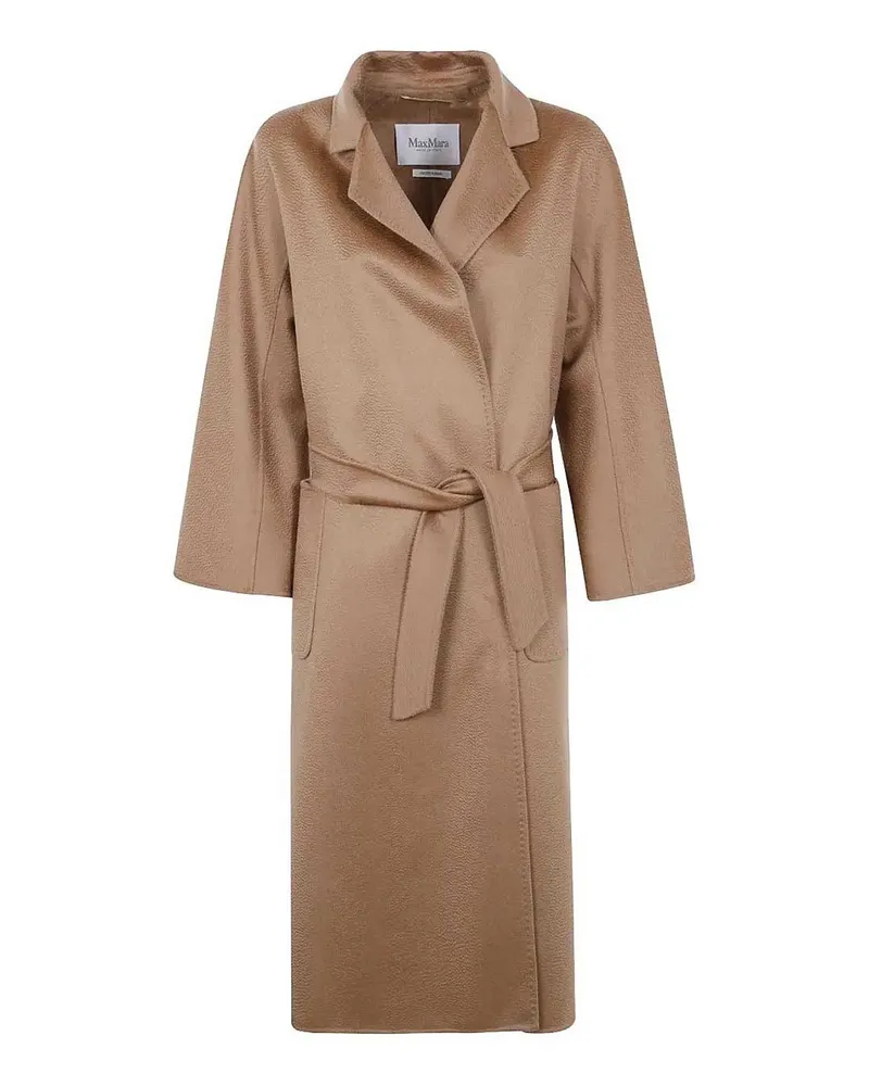 Max Mara Knielanger Mantel - Camel Camel