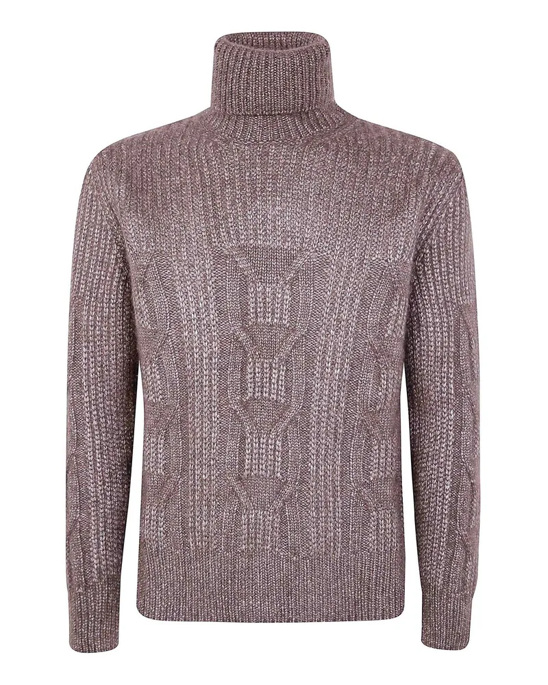 Ermenegildo Zegna Rollkragenpullover - Braun Braun