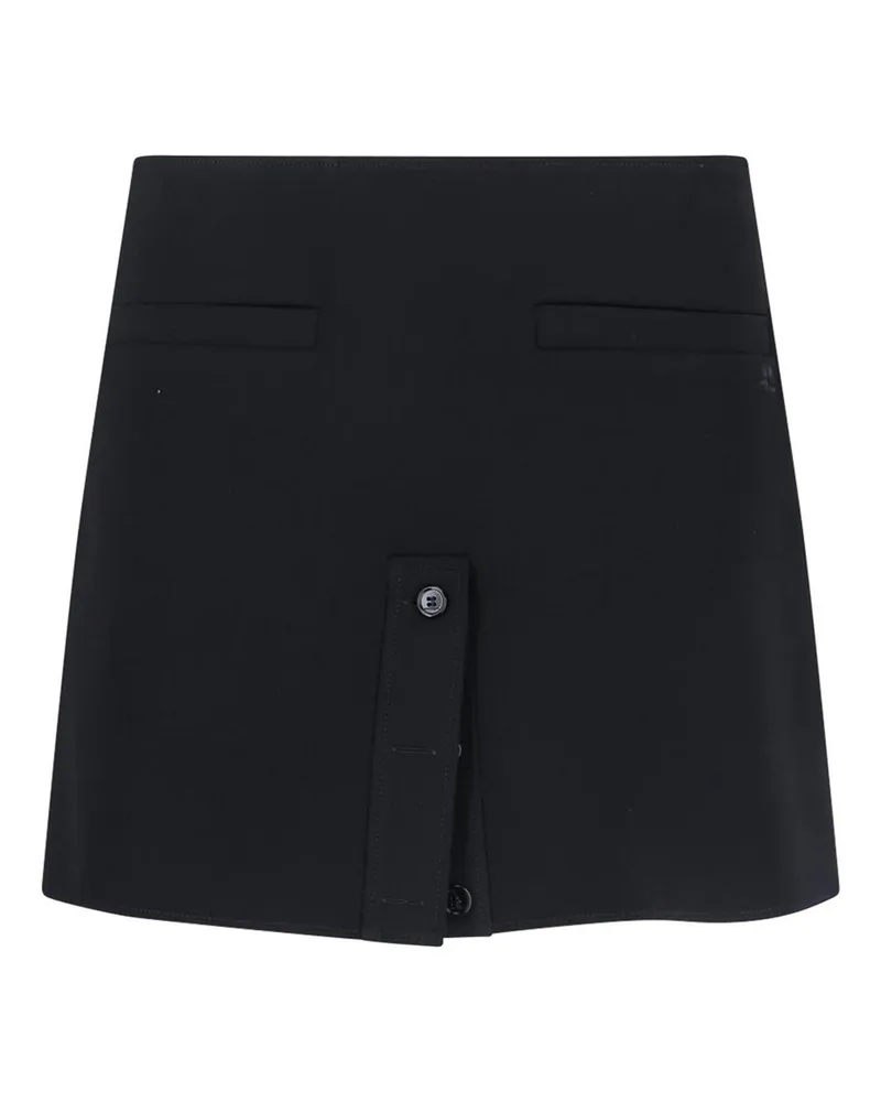Courrèges Midirock - Schwarz Schwarz