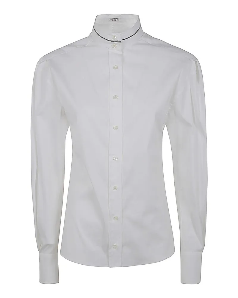 Brunello Cucinelli Hemd - Weiß Weiß