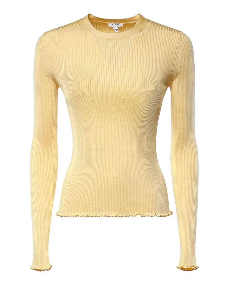 Alaïa Top - Gelb Gelb