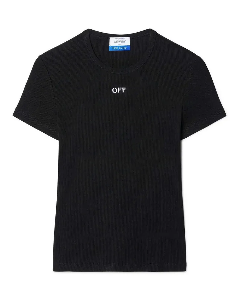 OFF-WHITE T-Shirt - Schwarz Schwarz