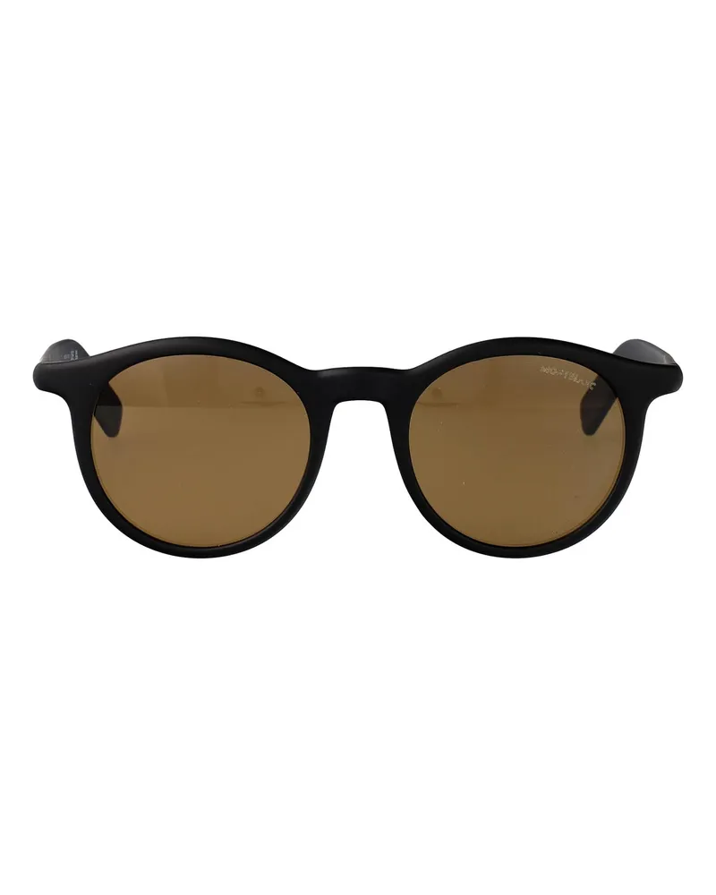 Montblanc Sonnenbrille - Schwarz Schwarz
