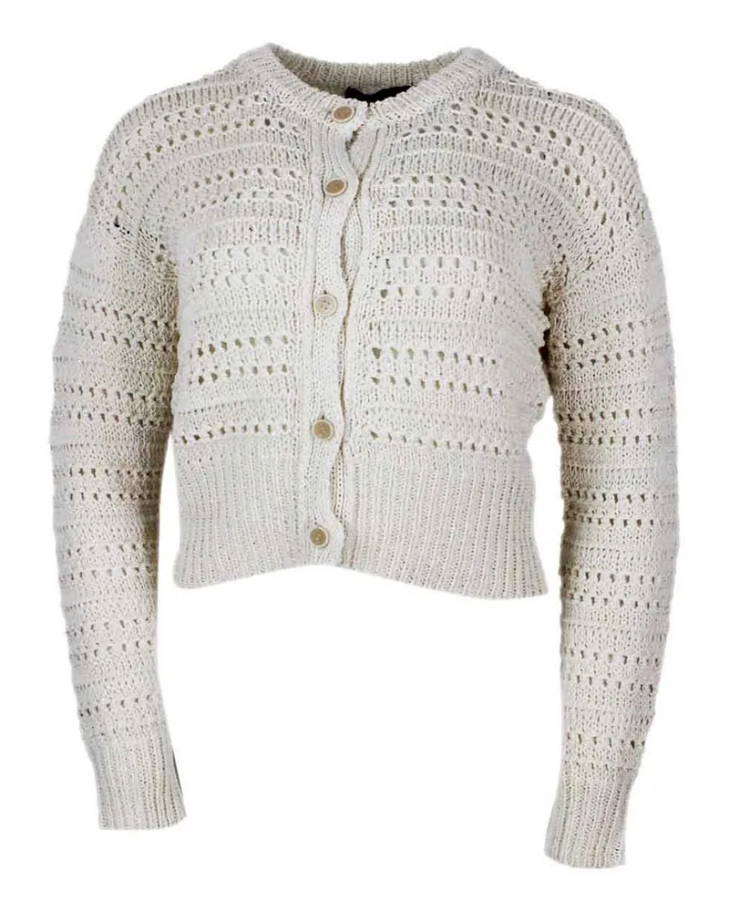 Lorena Antoniazzi Rundhalspullover - Gelb Gelb