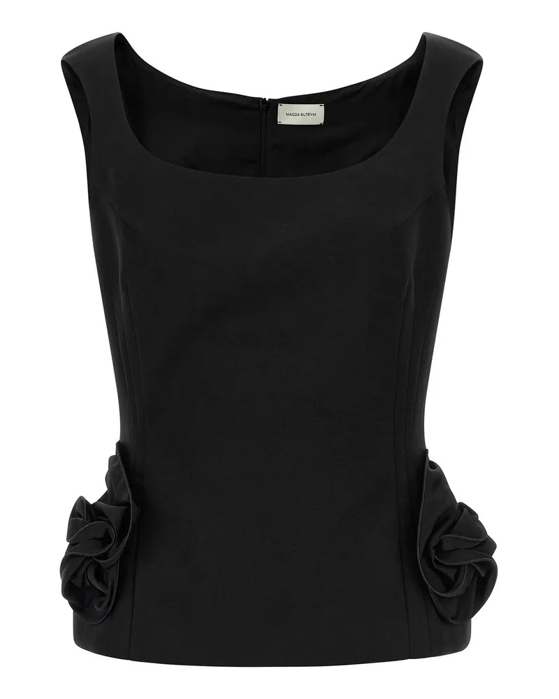 Magda Butrym Bluse - Schwarz Schwarz