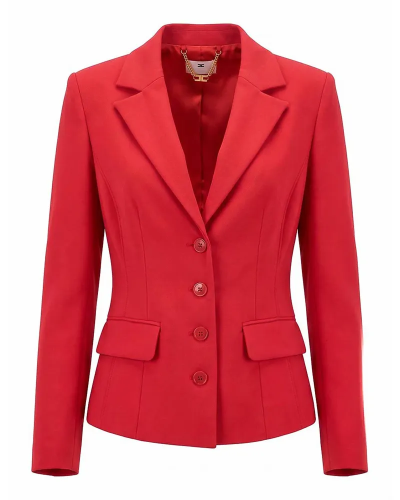 Elisabetta Franchi Blazer - Rot Rot