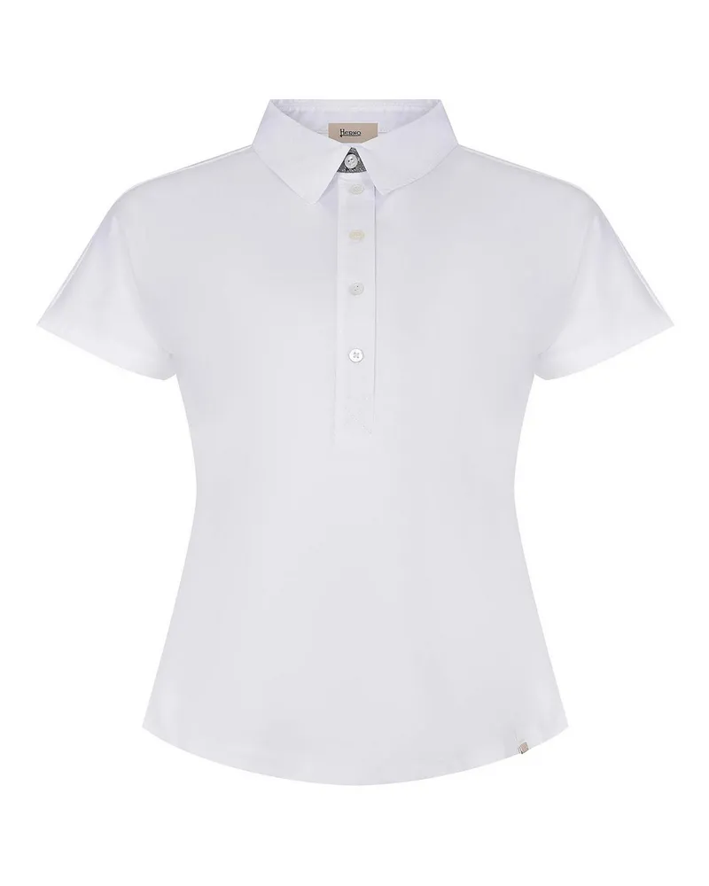 Herno Poloshirt - Weiß Weiß