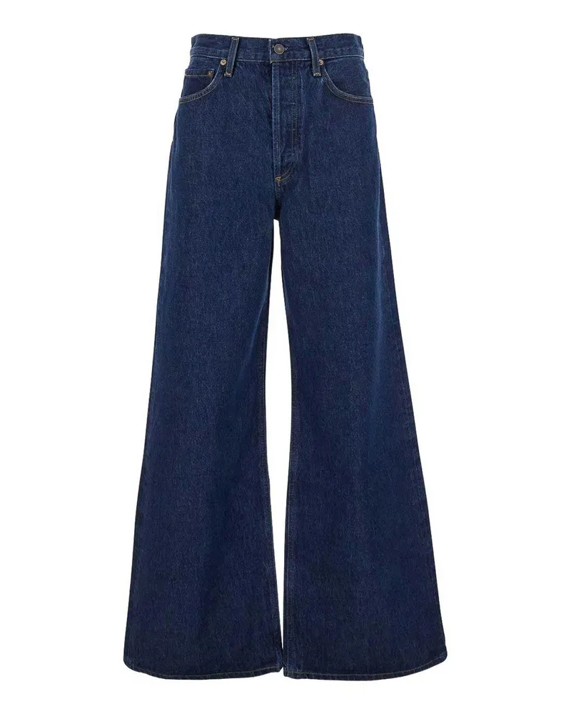 AGOLDE Straight Leg Jeans - Blau Blau