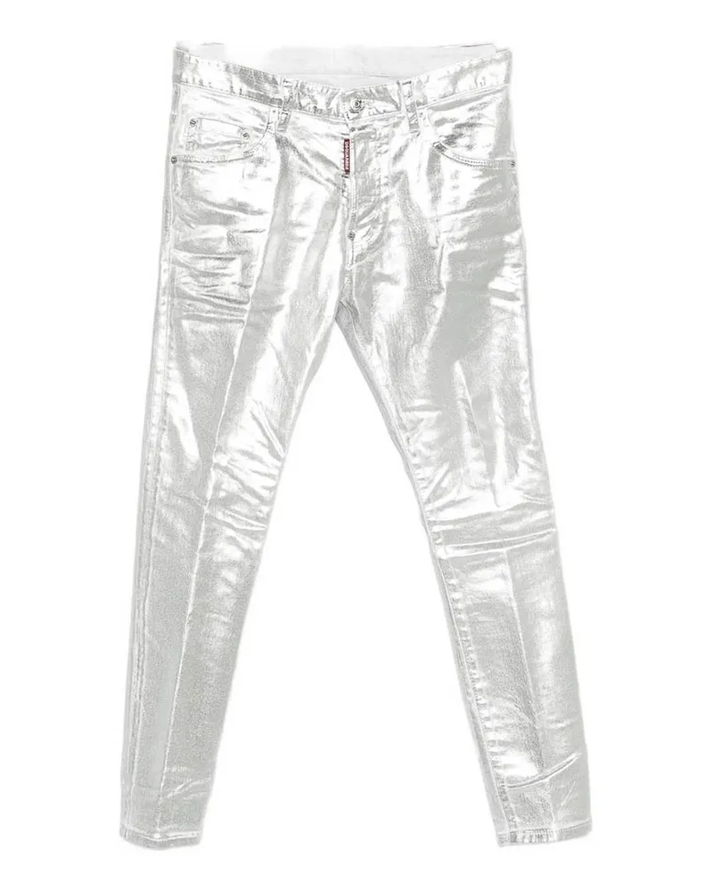 Dsquared2 Skinny Jeans - Silber Silber