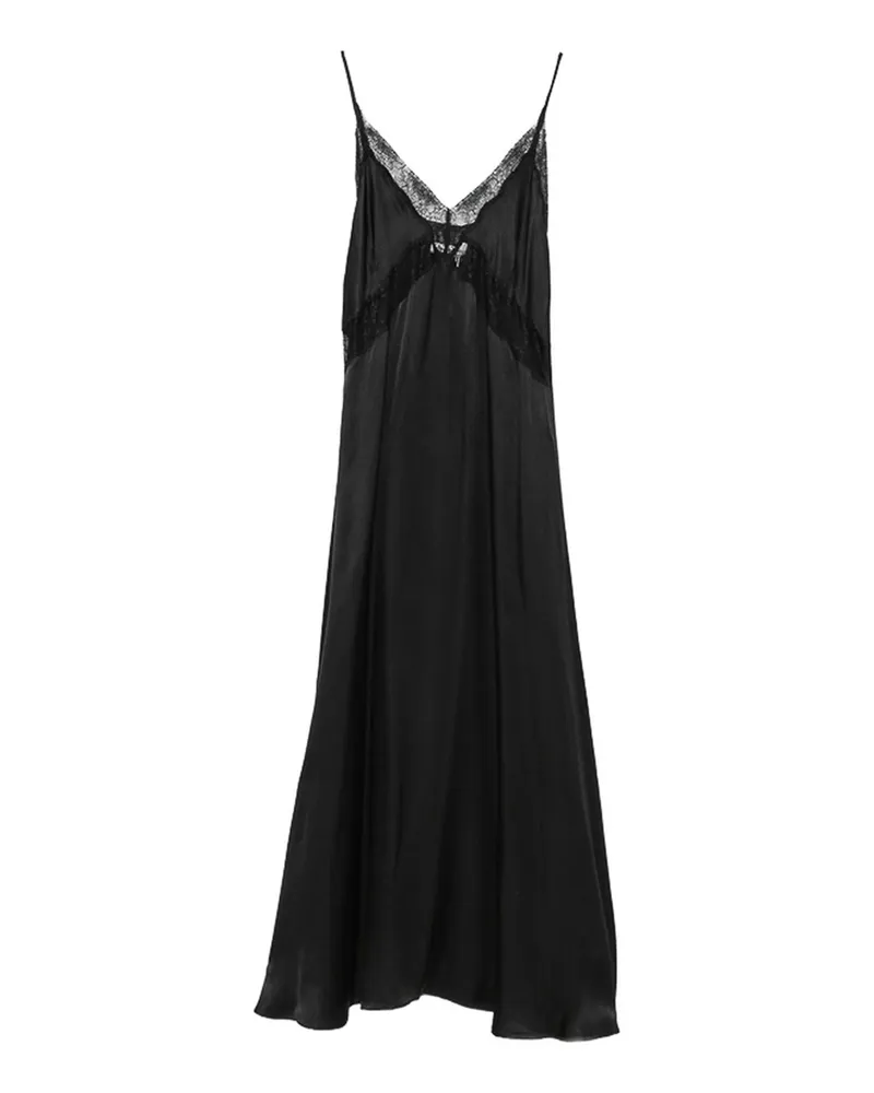 Anine Bing Knielanges Kleid - Schwarz Schwarz